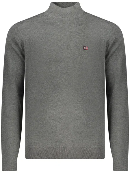 Pulover Norway 1963 s kratkimi rokavi siva