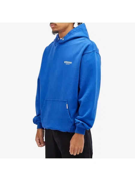 Bluza z kapturem Represent niebieska