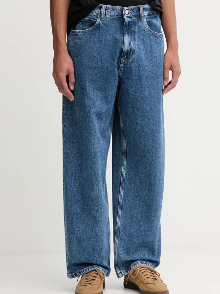 Kavbojke Tommy Jeans modra