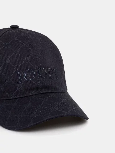 Бейсболка Joop! з аплікацією синій