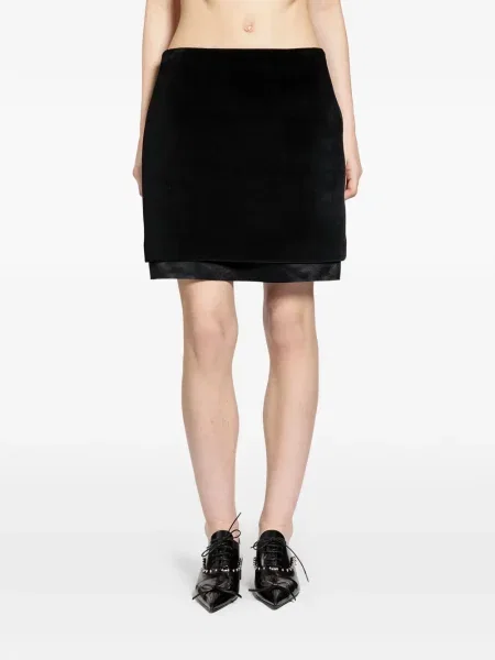 Fusta mini Jil Sander negru