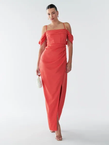 BWLDR Rochie Bismarck corai