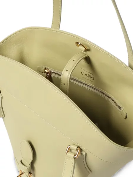 Geantă Dolce & Gabbana din piele verde