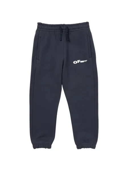 Spodnie dziecięce Off-white białe