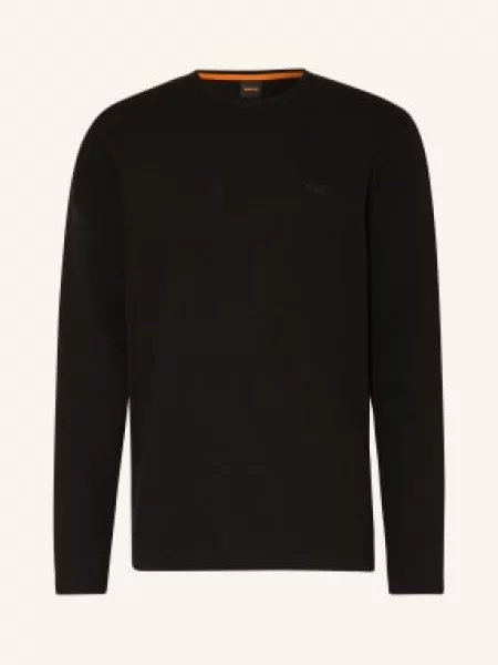 Boss Tričko S Dlouhým Rukávem Tempesto černá