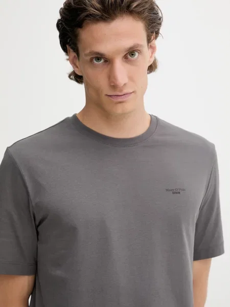 Однотонная футболка Marc O'polo черная