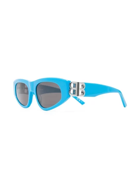 Saulės akiniai Balenciaga Eyewear mėlyna