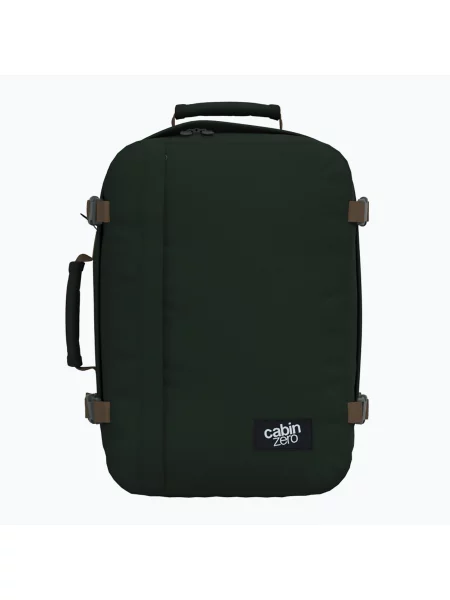 Plecak turystyczny CabinZero Classic 36 l black sand zielony