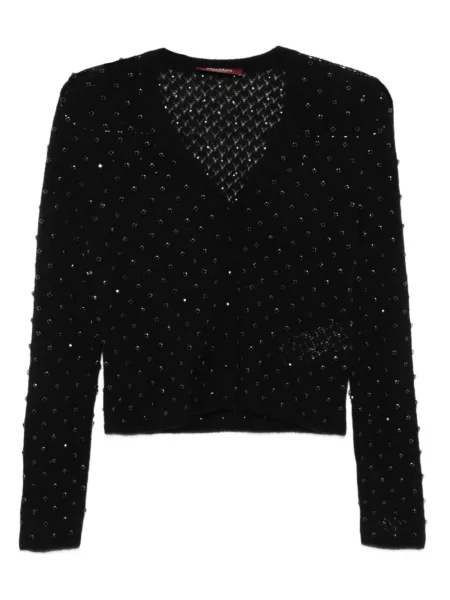 Cardigan Max Mara cu decolteu în V negru