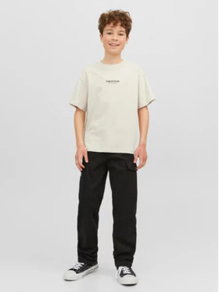 Dětské tričko Jack & Jones béžové