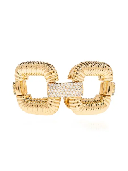 Brăţară Self-portrait de cristal auriu