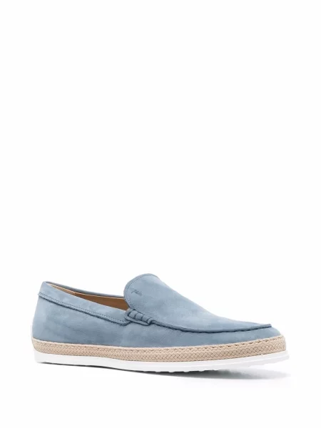 Zomšinės loaferiai Tod's mėlyna