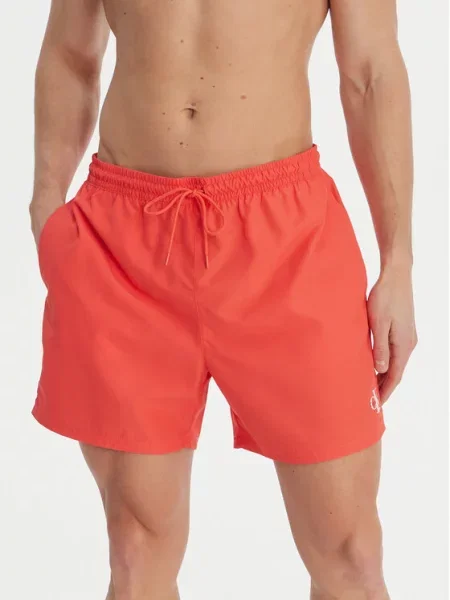 Calvin Klein Swimwear Dirndl hlače malina crvena