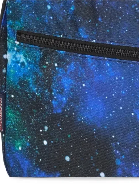 Galaksija torba Jansport s printom plava