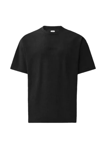 Tricou C.p. Company cu mâneci scurte din jerseu cu autograf negru