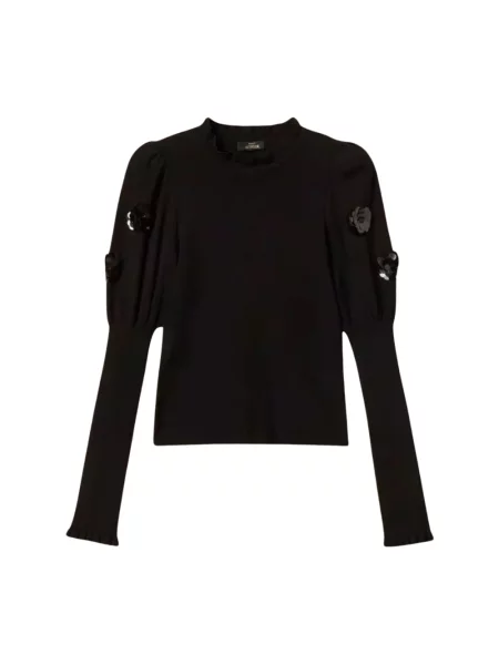 Sweter Twinset czarny