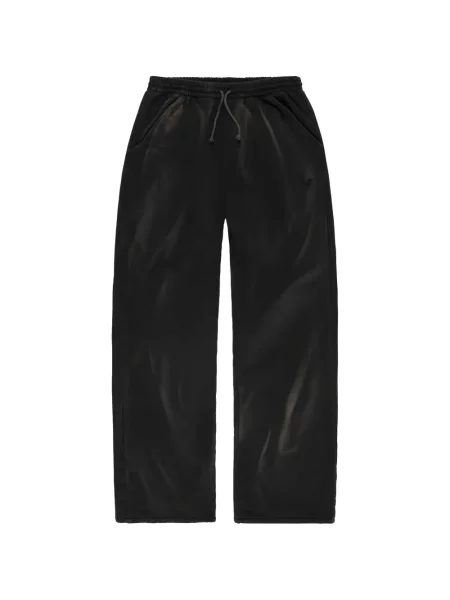 Pantaloni Alexander Digenova alergare cu cordon negru