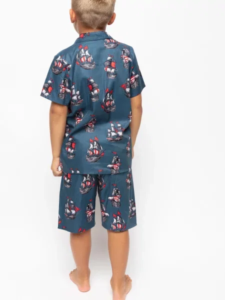 Дитяча Піжама CYBERJAMMIES Jasper бавовна/модал зелений