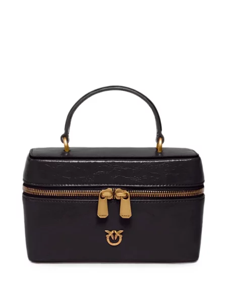 Geanta crossbody Pinko din piele negru