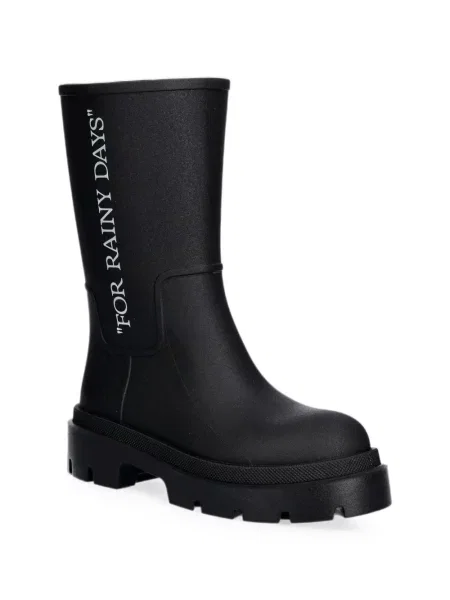 Botine Off-white cu imagine chunky alb