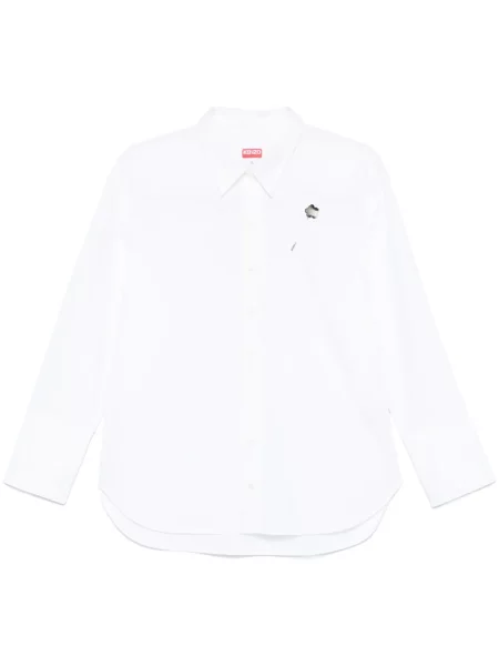 Cămașă Kenzo cu model floral alb