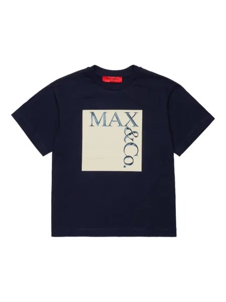 Koszulka dziecięca Max&co. niebieska