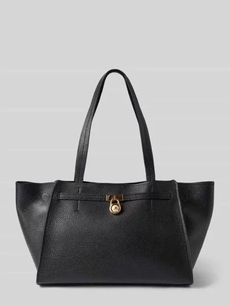 Torebka z prawdziwej skóry model HAMILTON' Michael Michael Kors czarna
