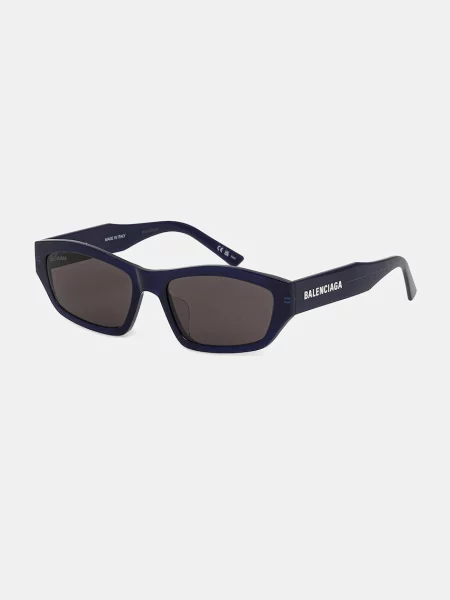 Balenciaga ochelari de soare bleumarin