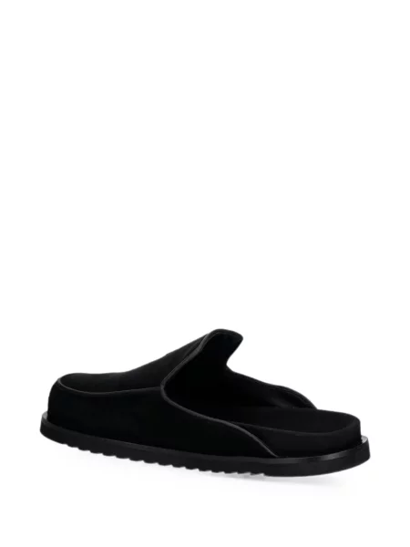 Κιλότα Filling Pieces σουέτ slip-on μαύρο