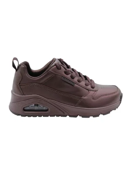 Sneakersy Skechers brązowe