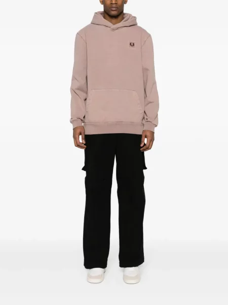 Hanorac cu glugă Fred Perry roz