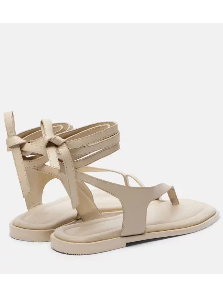 Sandale A.emery din piele bej
