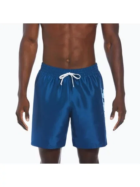 Szorty kąpielowe Nike Big Block 7" Volley court blue niebieskie