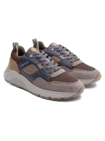 Sneakersy Ambitious skórzane chunky