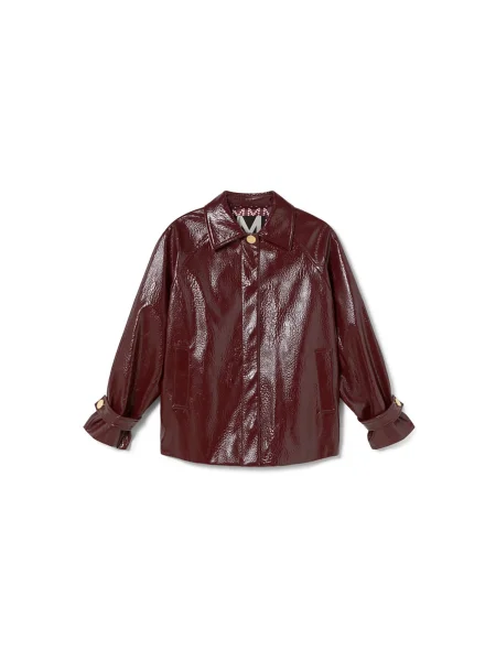 Lola Casademunt Prijelazna jakna bordo