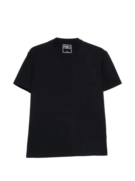 Tricou Fedeli cu decolteu rotund albastru