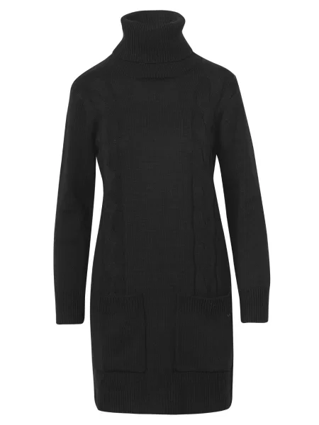 KOROSHI Rochie tricotat negru