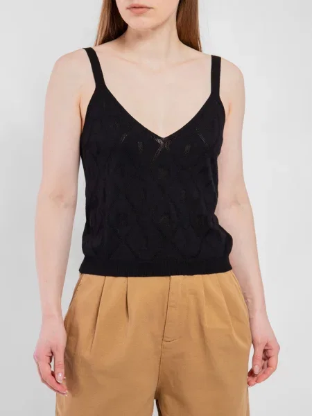 Just Before Майка Віскоза/поліестер чорний