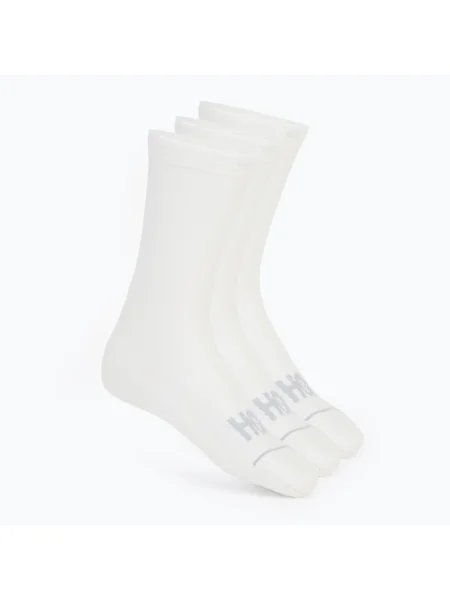 HOKA Crew Run чорапи 3 чифта бяло/бяло/бяло бяло