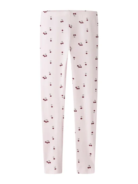 NAME IT Leggings NKFVivian oliv / rosé / vin roșu