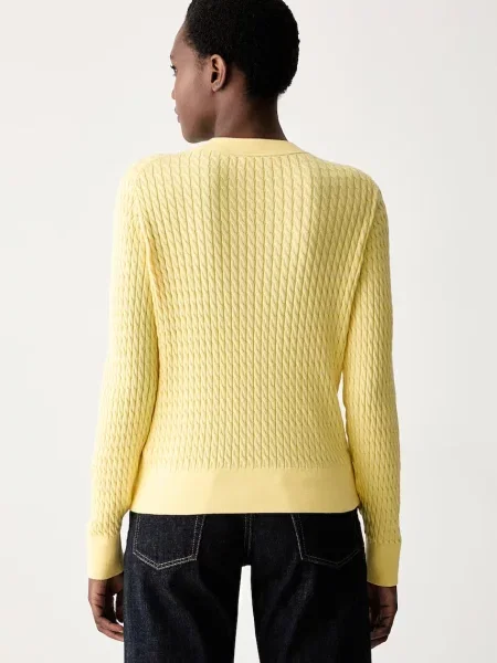 Tommy Hilfiger sweter żółty