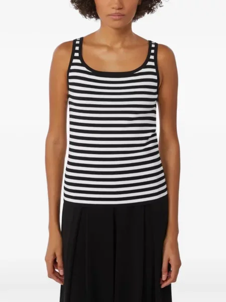 Top Max Mara cu dungi negru