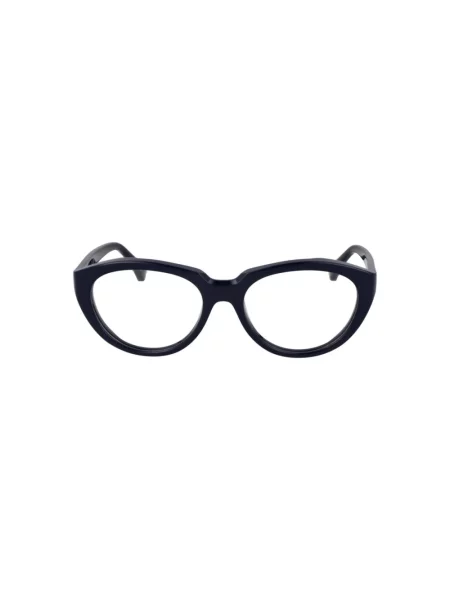 Okulary przeciwsłoneczne Max Mara eleganckie niebieskie
