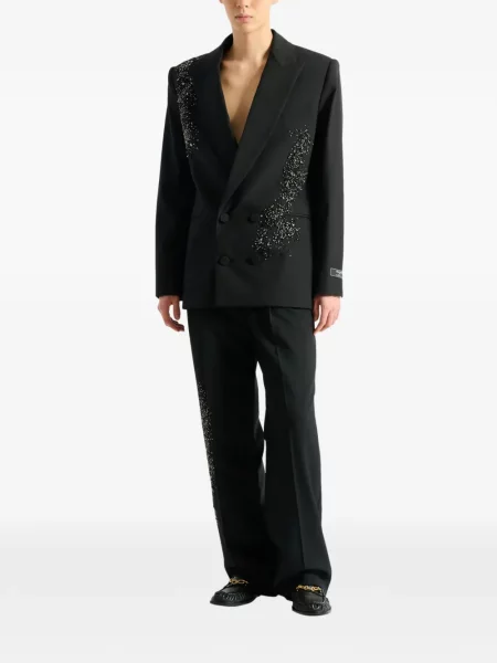 Sacou Balmain cu două rânduri de nasturi negru