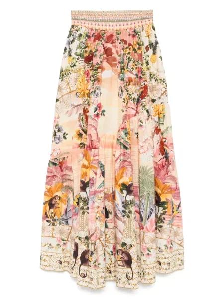 Fustă Camilla portocaliu