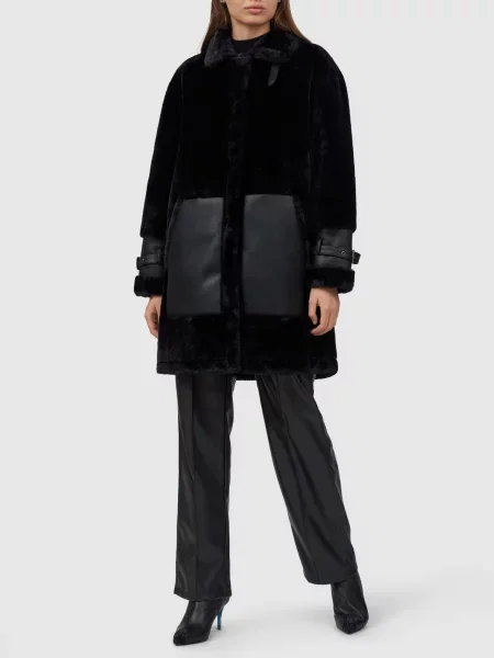 Шуба Twinset чорна