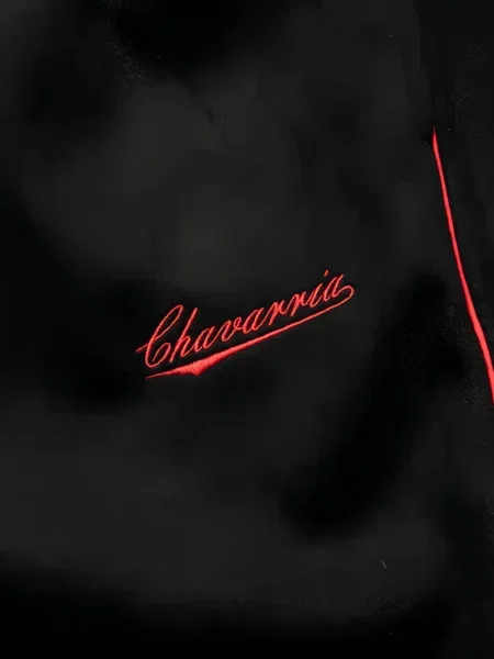 Pantaloni Willy Chavarria cu dungi negru