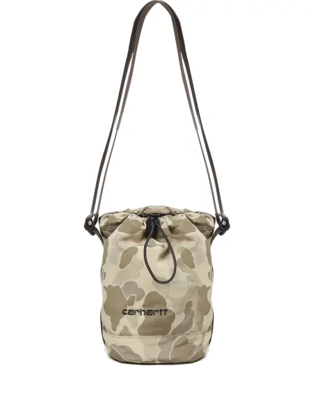Geantă Carhartt Wip cu model camuflaj cu cordon
