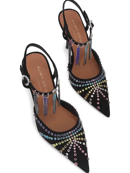 Замшеві туфлі Kurt Geiger London Kurt Crystal Point