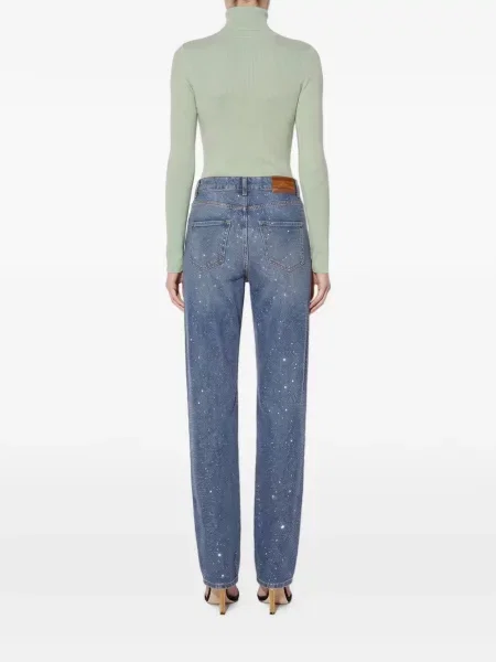 Top Elisabetta Franchi ajurat verde